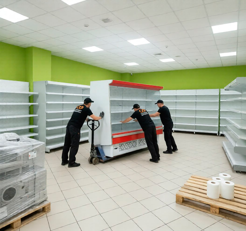 Переезд магазина в Ясном